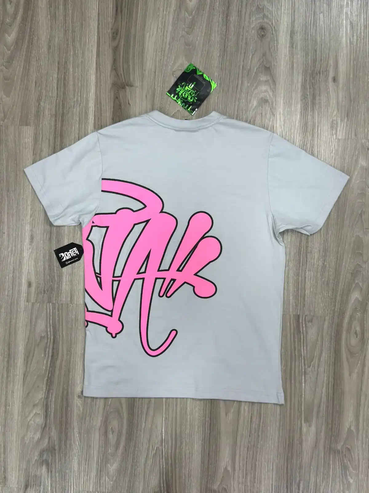 CAMISETA SYNA WORLD LOGO - GREY PINK