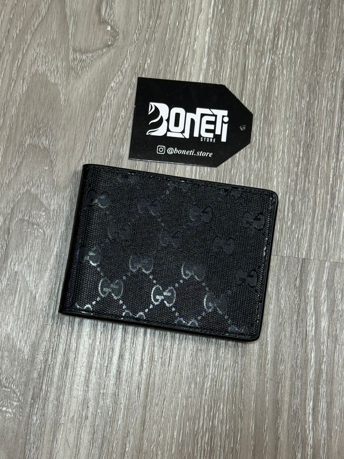 CARTEIRA GC CANVAS - PRETA