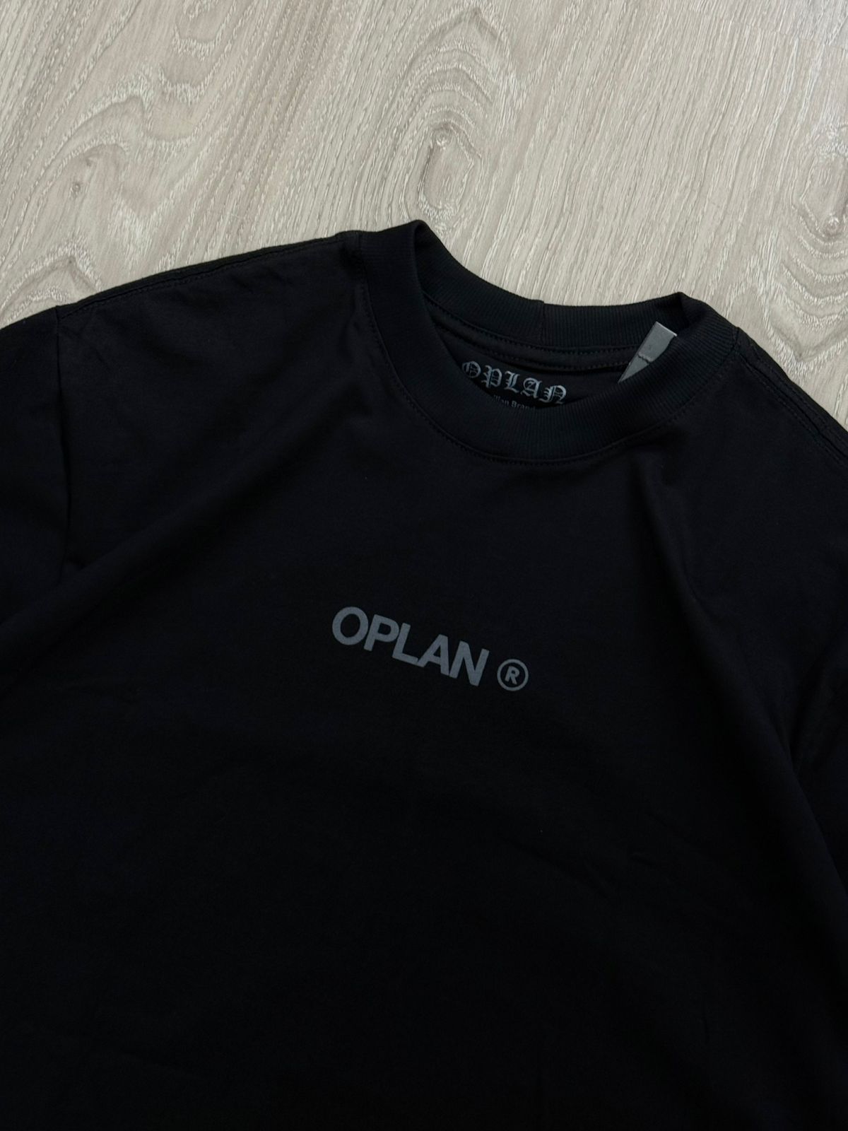 CAMISETA OVERSIZED OPLAN BASIC - PRETA