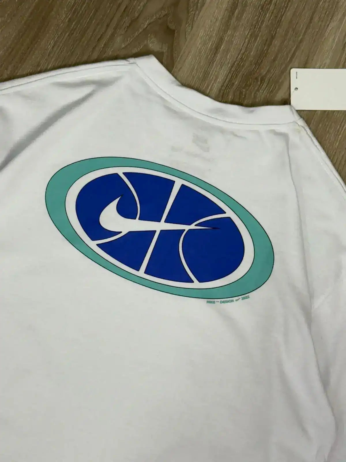 CAMISETA OVERSIZED NK ARGON - BRANCA