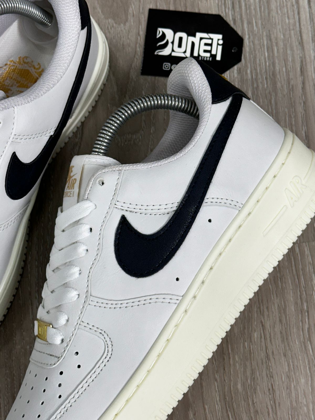 TÊNIS NK FORCE 1 - MARINHO CREME