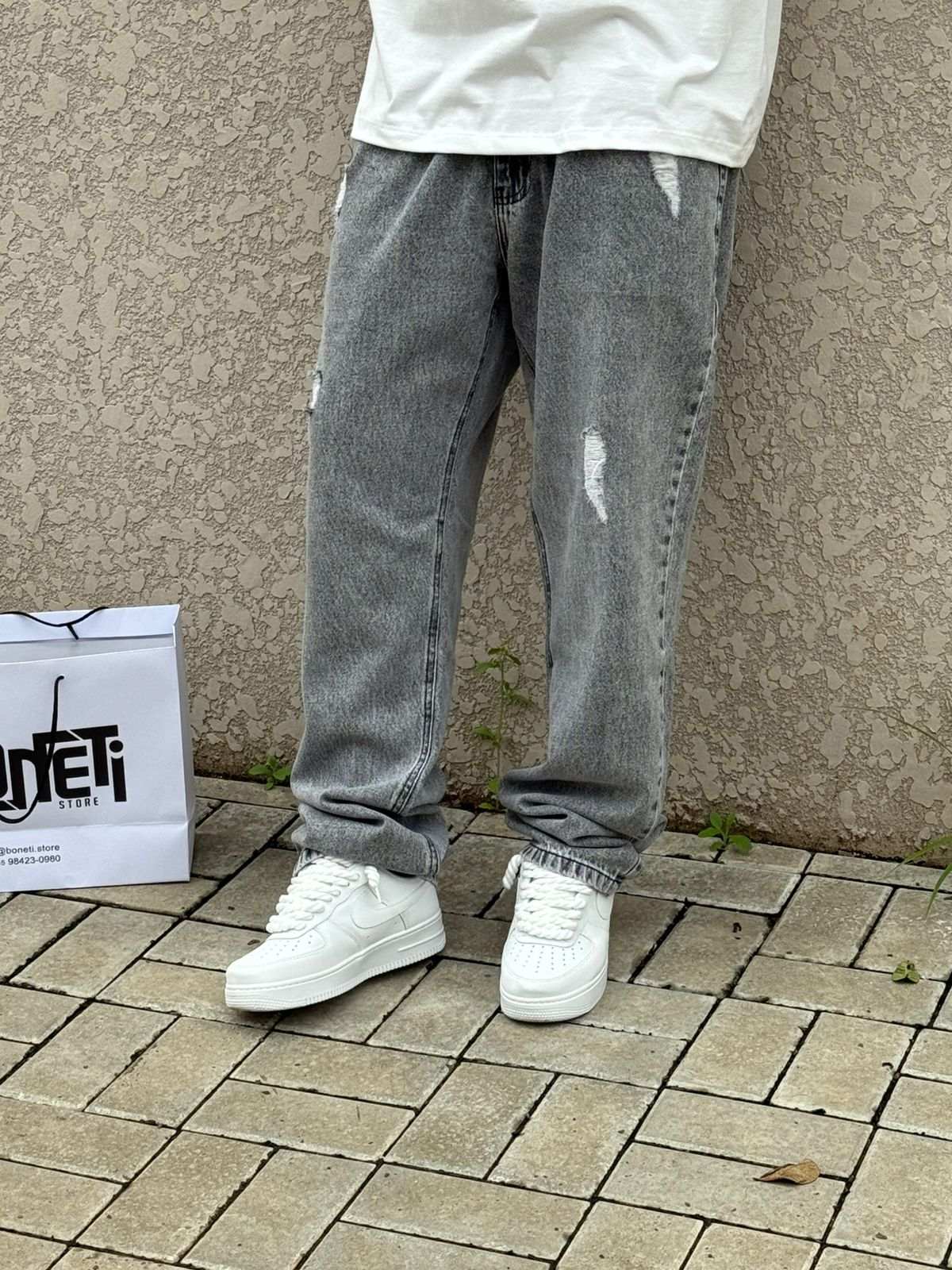 CALÇA JEANS RETA PRESENCE - 7566