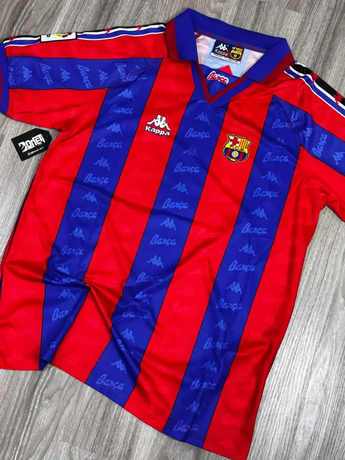 CAMISA RETRÔ BARCELONA 1997 - RONALDO 9