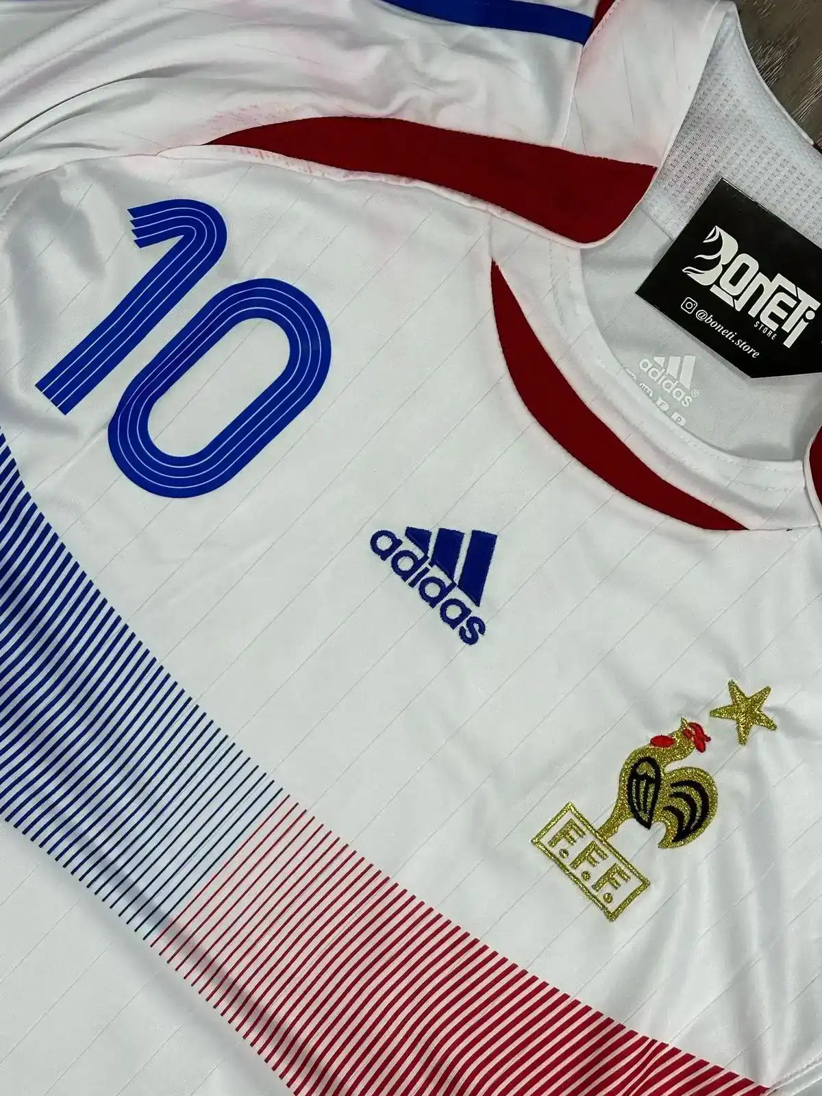 CAMISA RETRÔ FRANÇA ZIDANE 2006