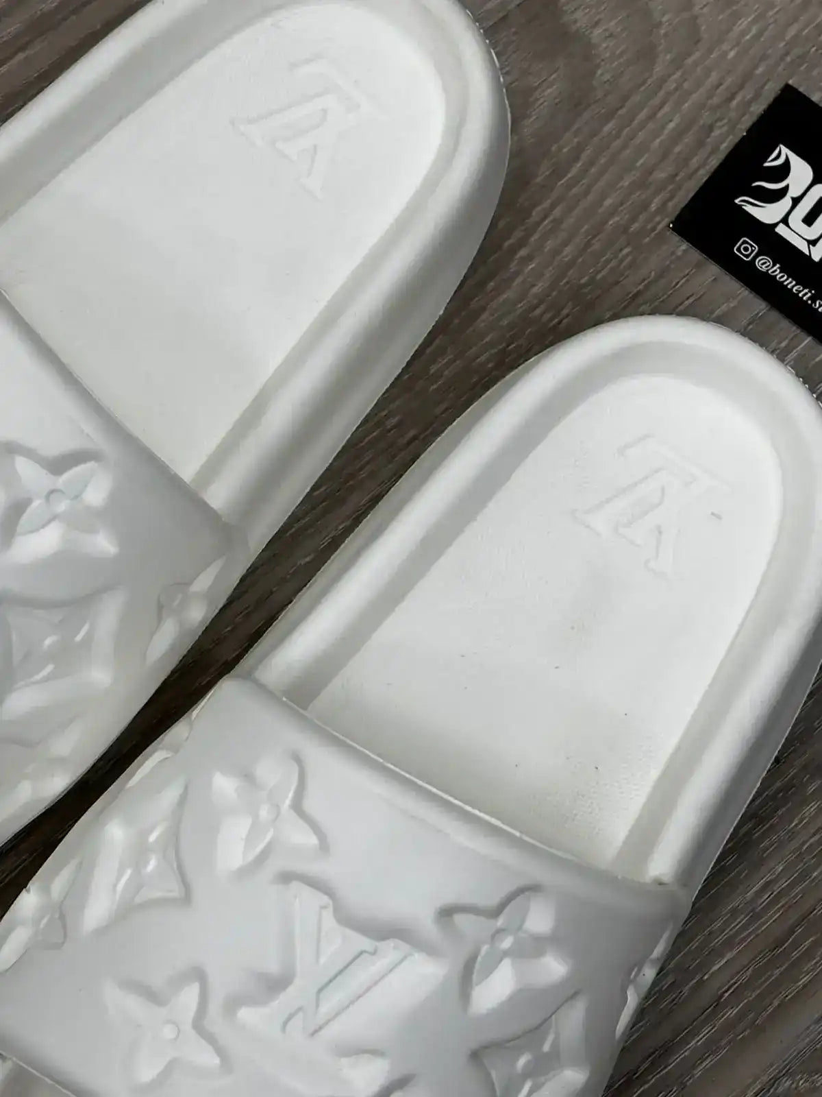 CHINELO SLIDE LV - BRANCO