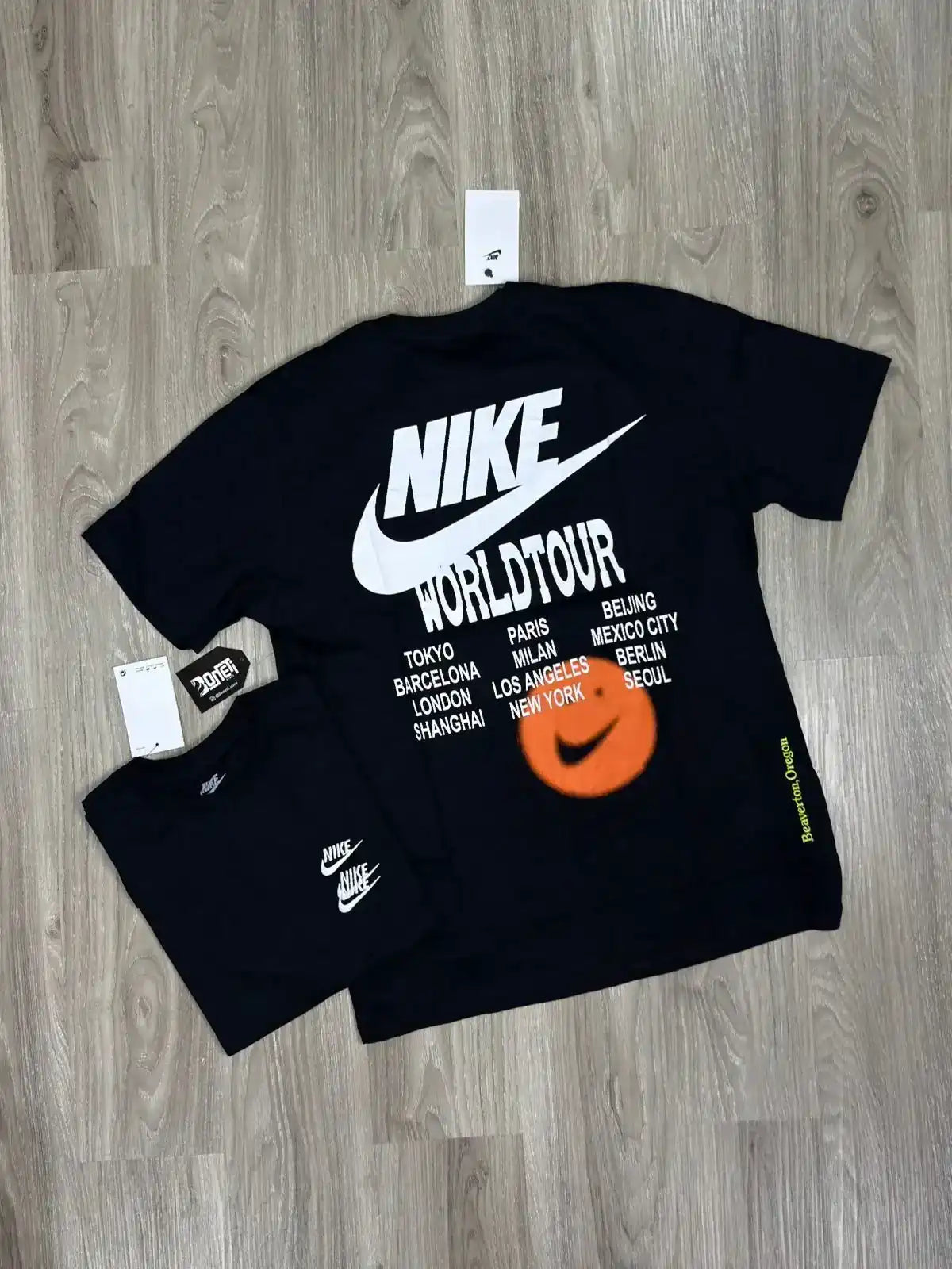 CAMISETA NK WORLD TOUR 2025 - PRETA