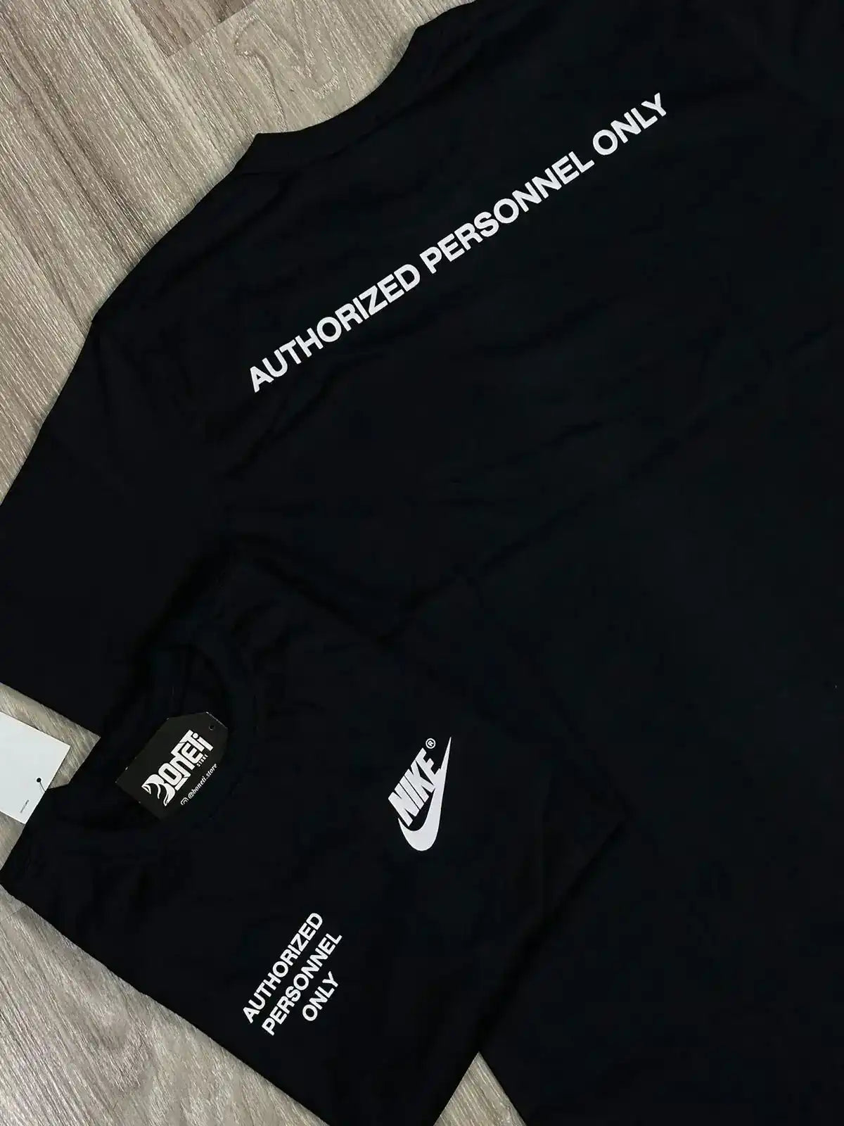 CAMISETA NK AUTHORIZED 2.0 - PRETA
