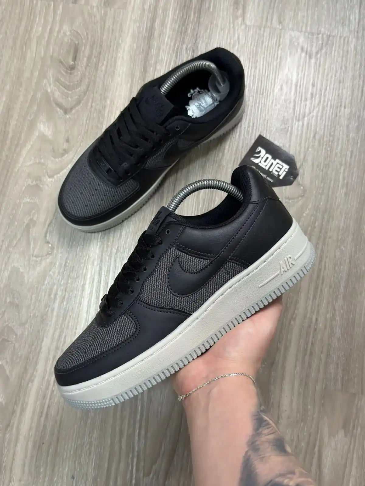 TÊNIS NK FORCE 1 - BLACK GREY