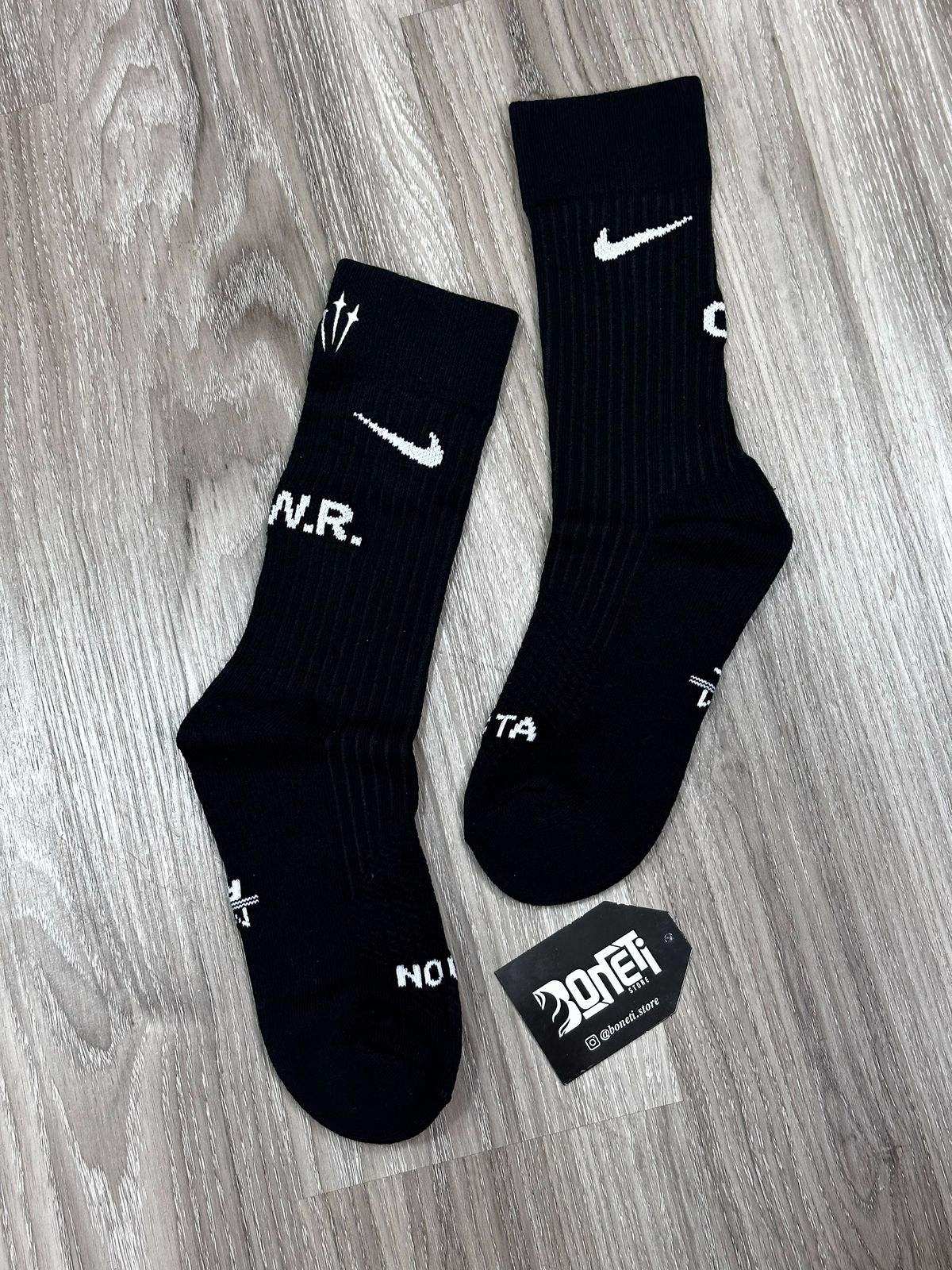 MEIA CANO ALTO NK X NOCTA - PRETA E BRANCA