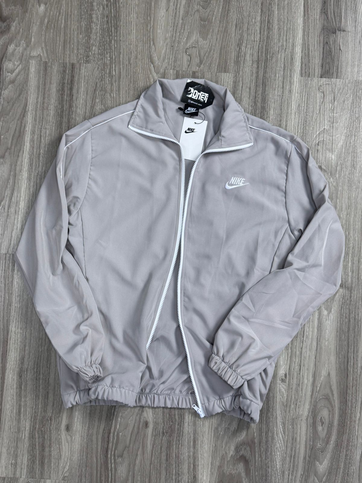 CONJUNTO TACTEL NK TRACKSUIT - GREY