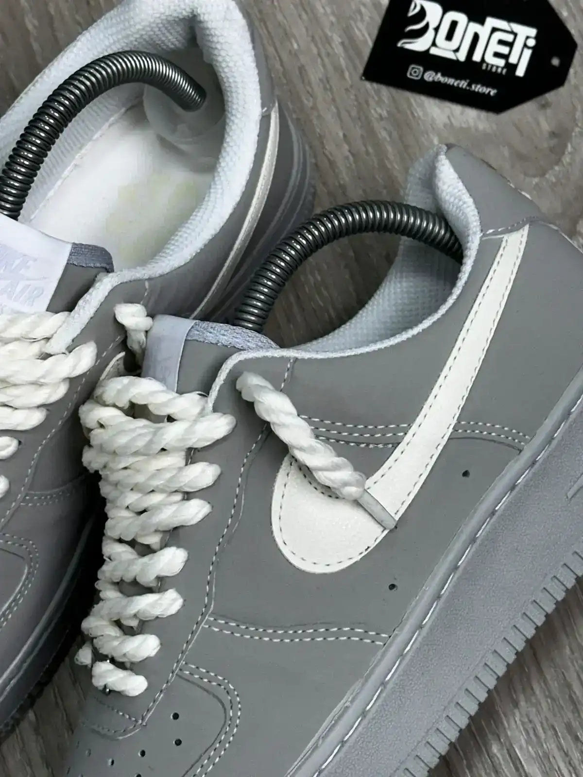 TÊNIS NK FORCE 1 - WOLF GREY