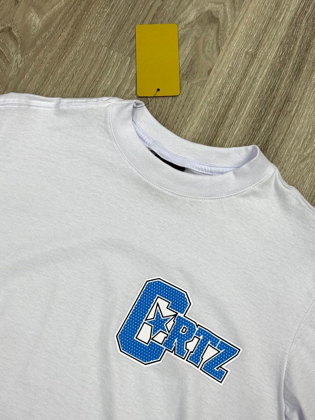 CAMISETA CORTEIZ STAR RTW BLUE - BRANCA