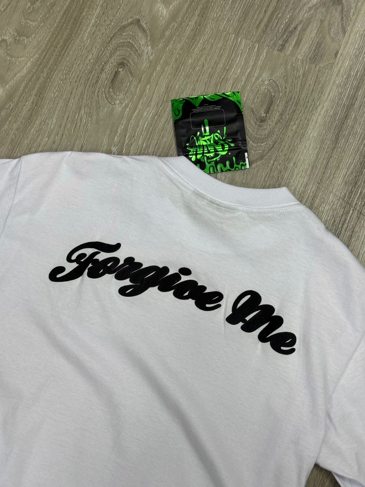 CAMISETA SYNA SIMPLE FORGIVE ME - BRANCA