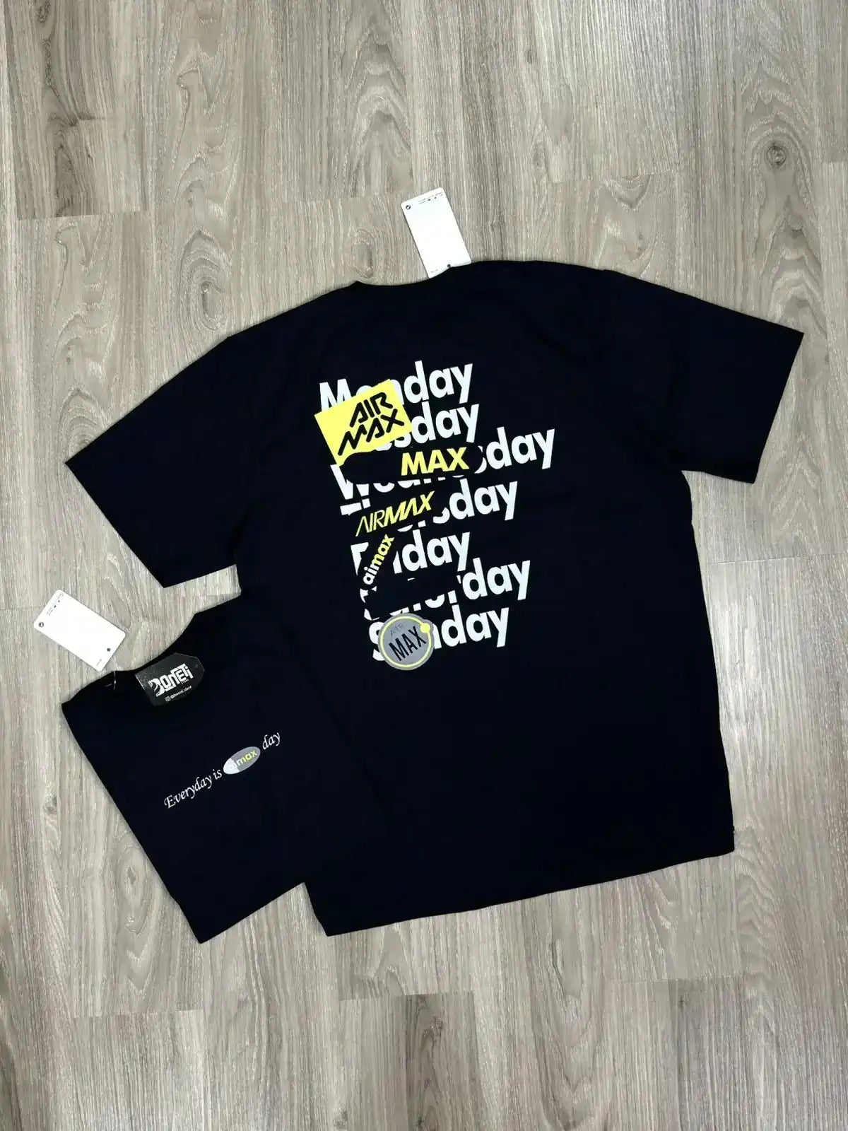 CAMISETA NK AIRMAX DAY - PRETA