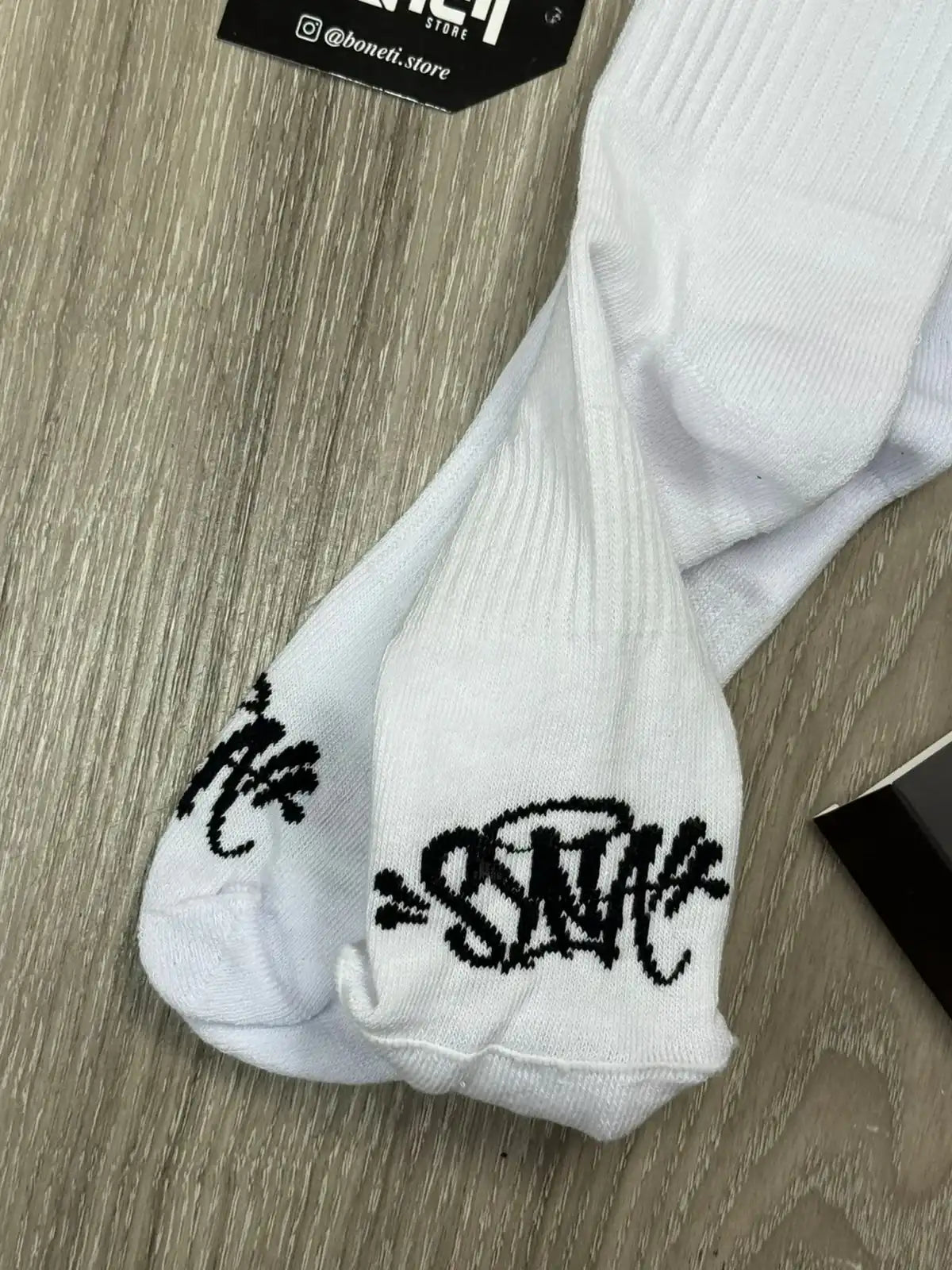 MEIA CANO ALTO SYNA WORLD - BRANCA