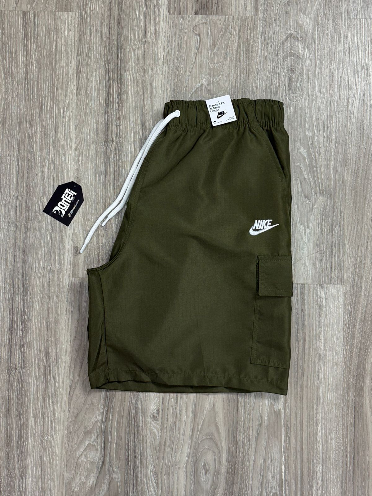 SHORTS RIP STOP CARGO NK CLUB - VERDE MUSGO