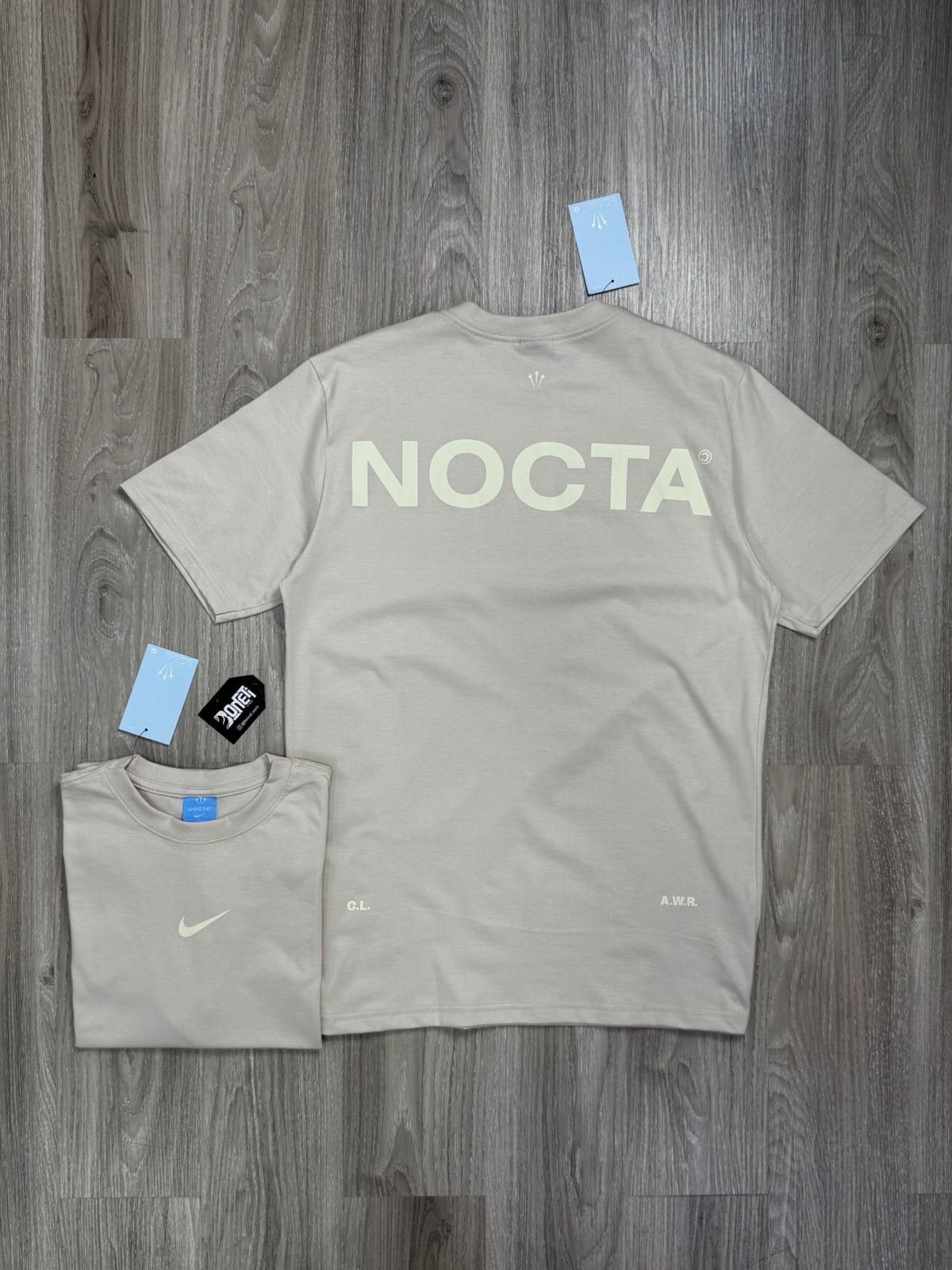 CAMISETA NK NOCTA ALWAYS - BEGE