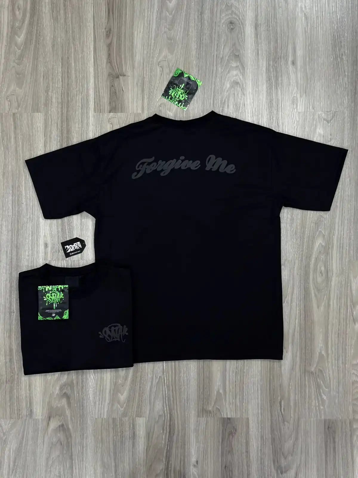 CAMISETA SYNA FORGIVE ME TST - PRETA