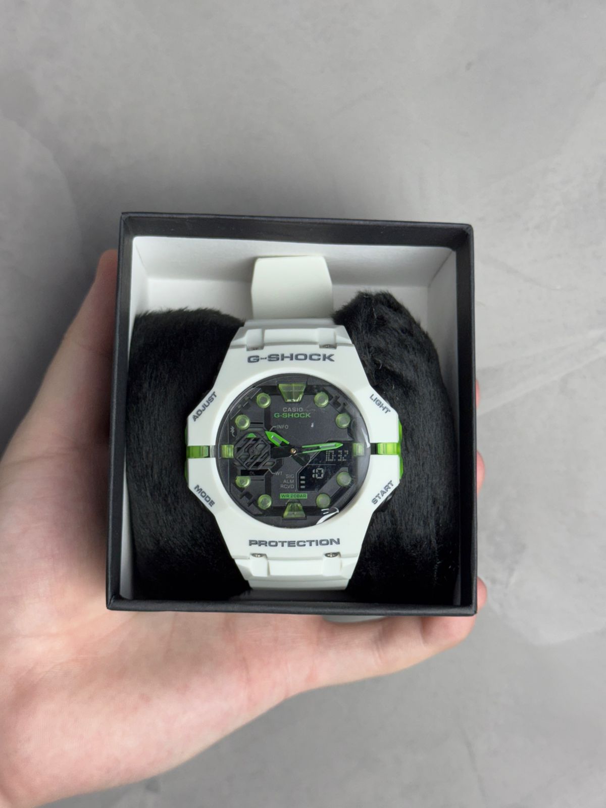 RELÓGIO SHOCK - WHITE GREEN