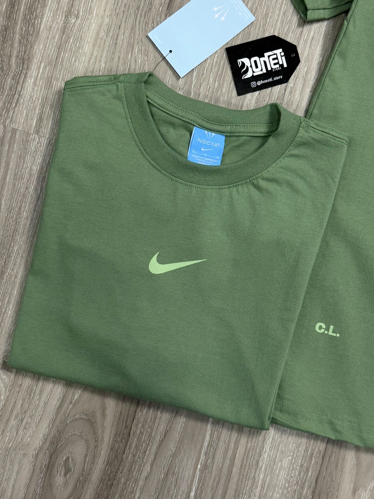 CAMISETA NK NOCTA ALWAYS - VERDE