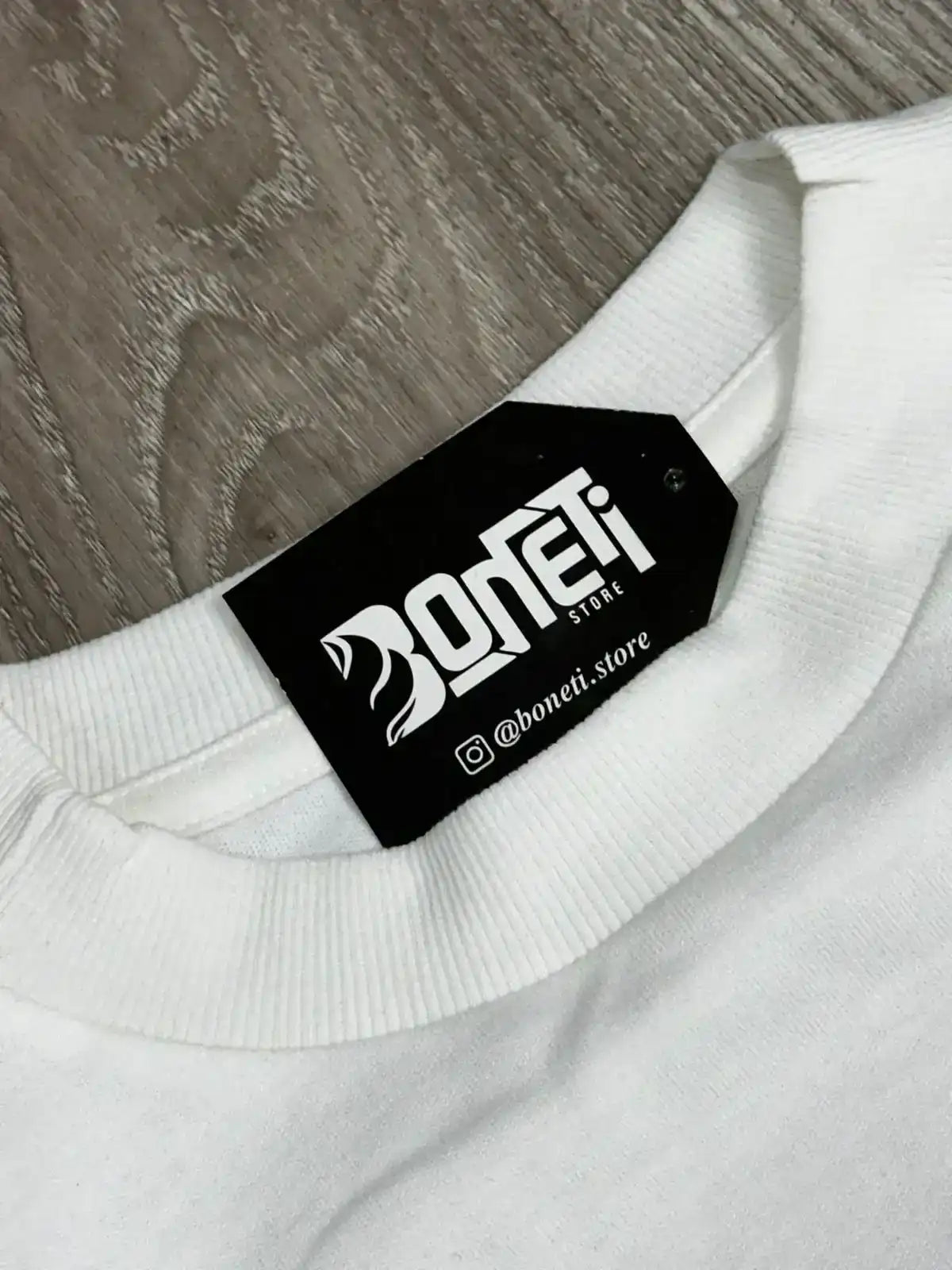 CAMISETA OVERSIZED RJ7 BONS - OFFWHITE