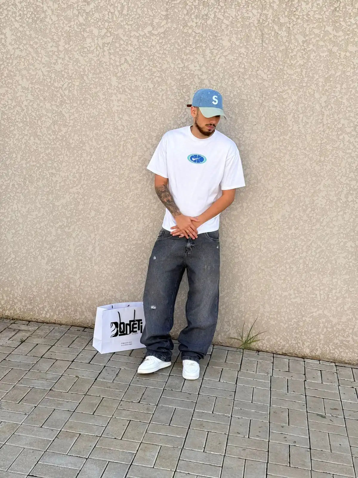 CALÇA JEANS RETA ESCURA PRESENCE - 7584