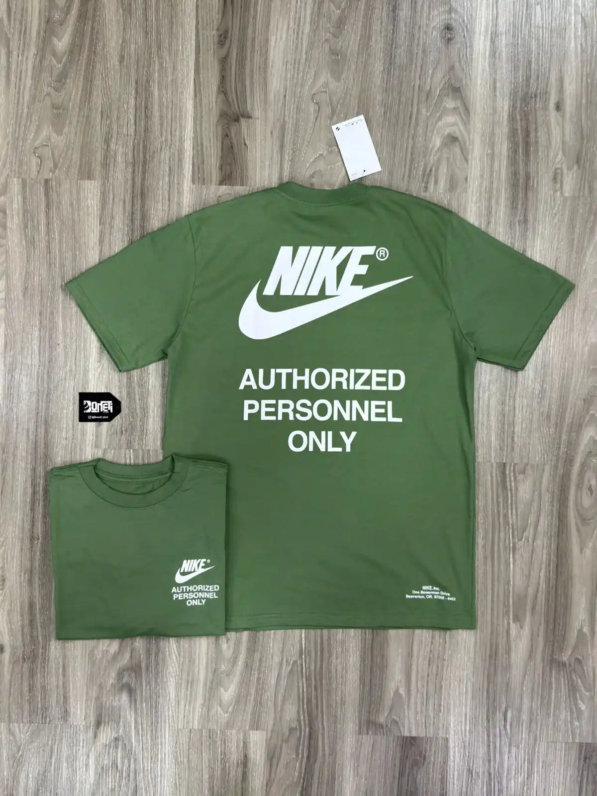 CAMISETA NK AUTHORIZED - VERDE MUSGO