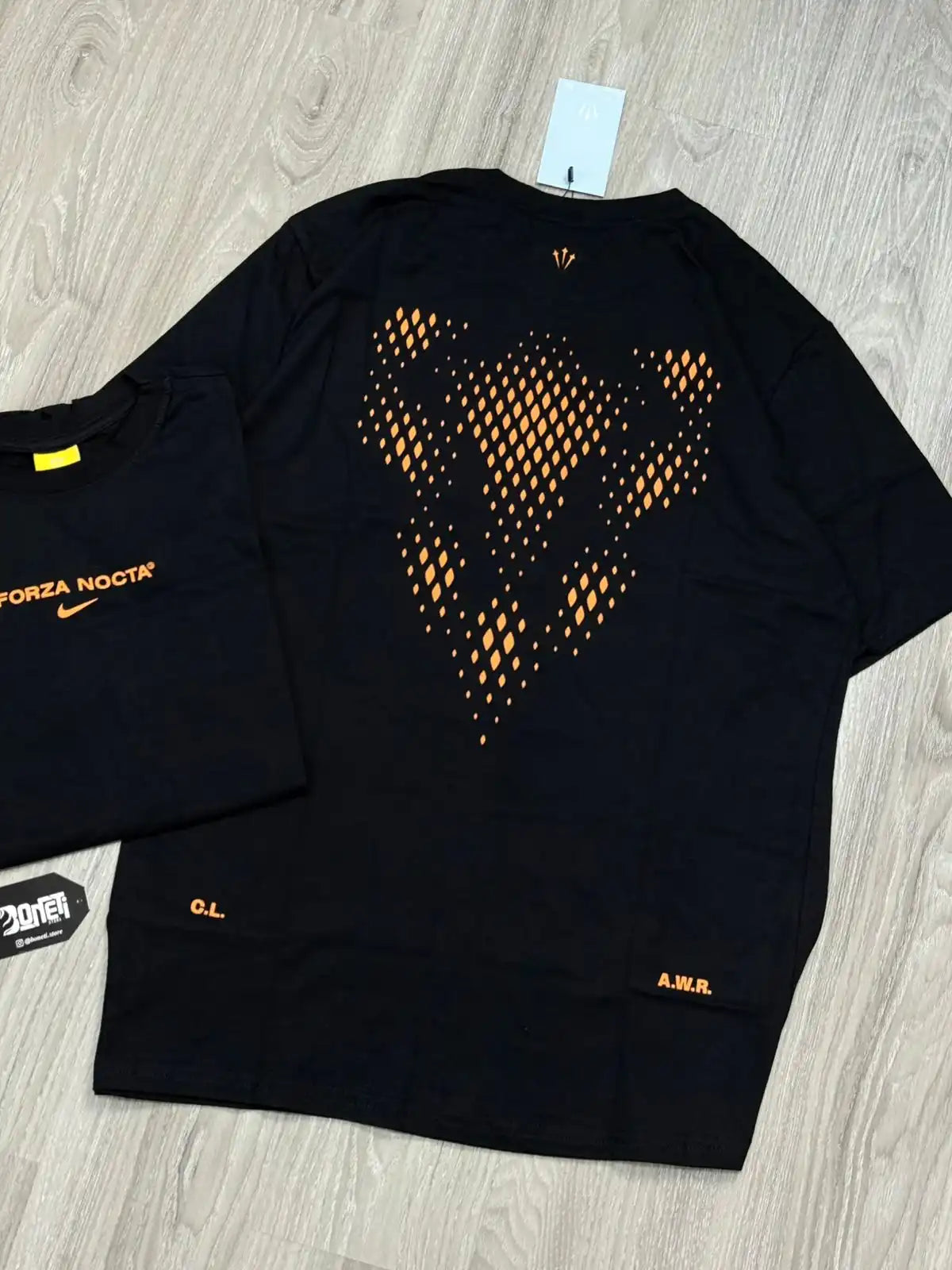 CAMISETA NK FORZA NOCTA - BLACK ORANGE