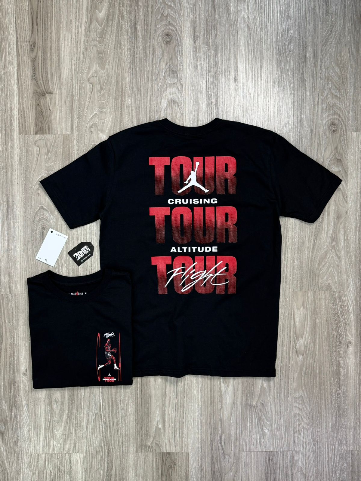 CAMISETA JORDAN CRUSING ALTITUDE - PRETA