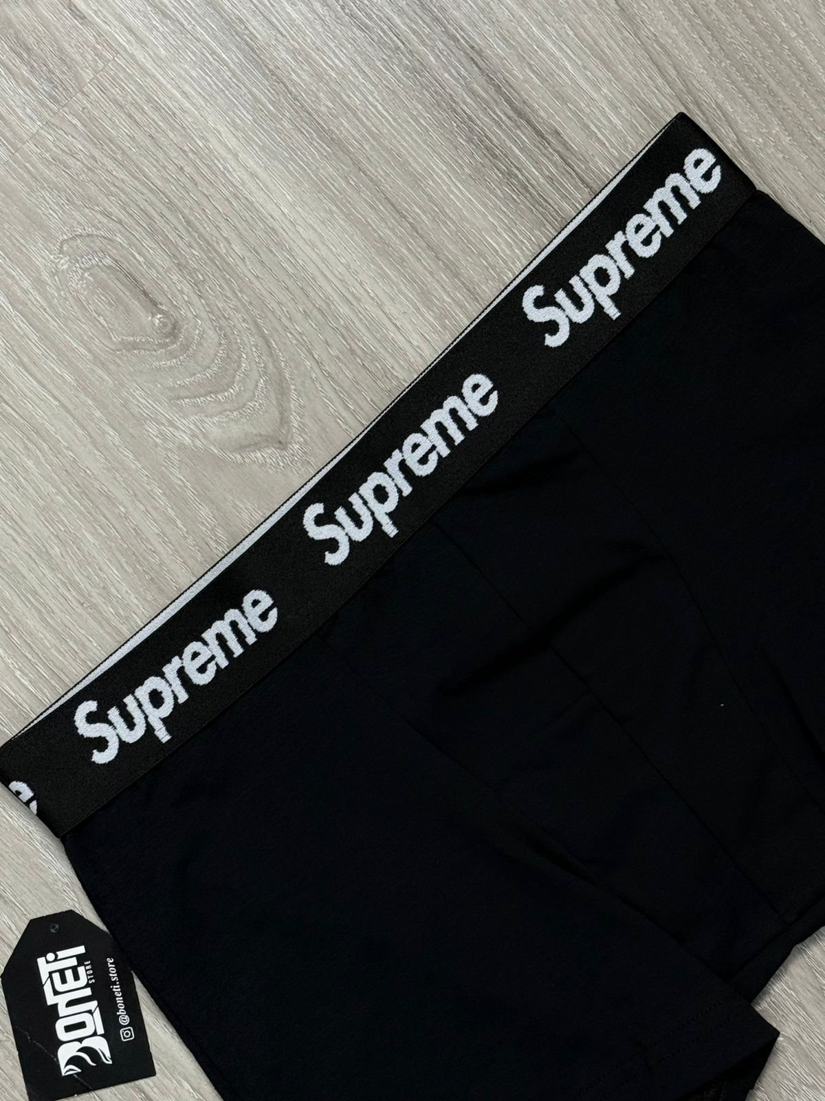 CUECA BOXER SUP - PRETA