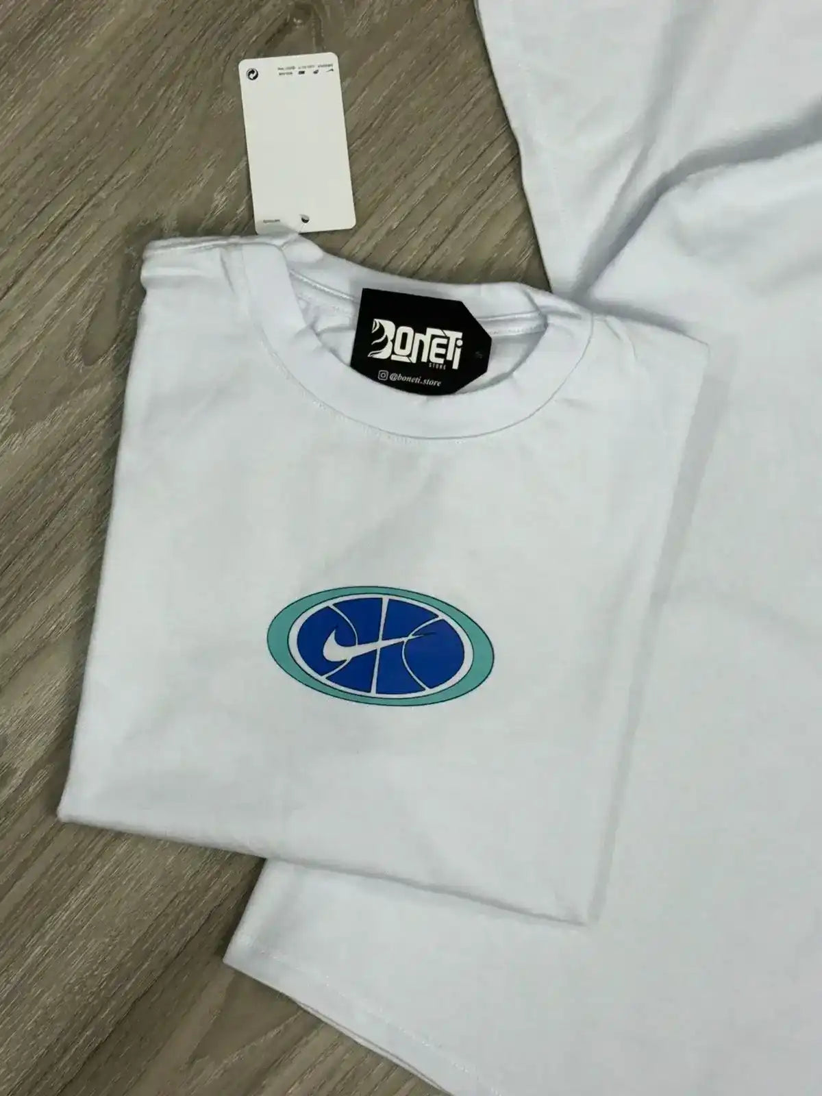 CAMISETA OVERSIZED NK ARGON - BRANCA