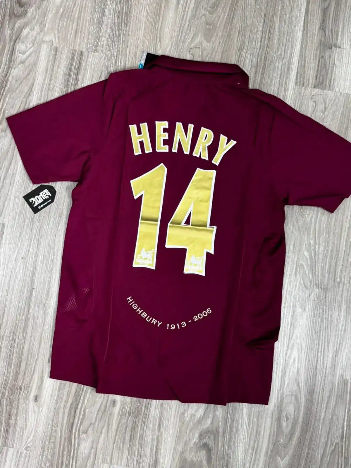 CAMISA RETRÔ ARSENAL 05/06 - HENRY
