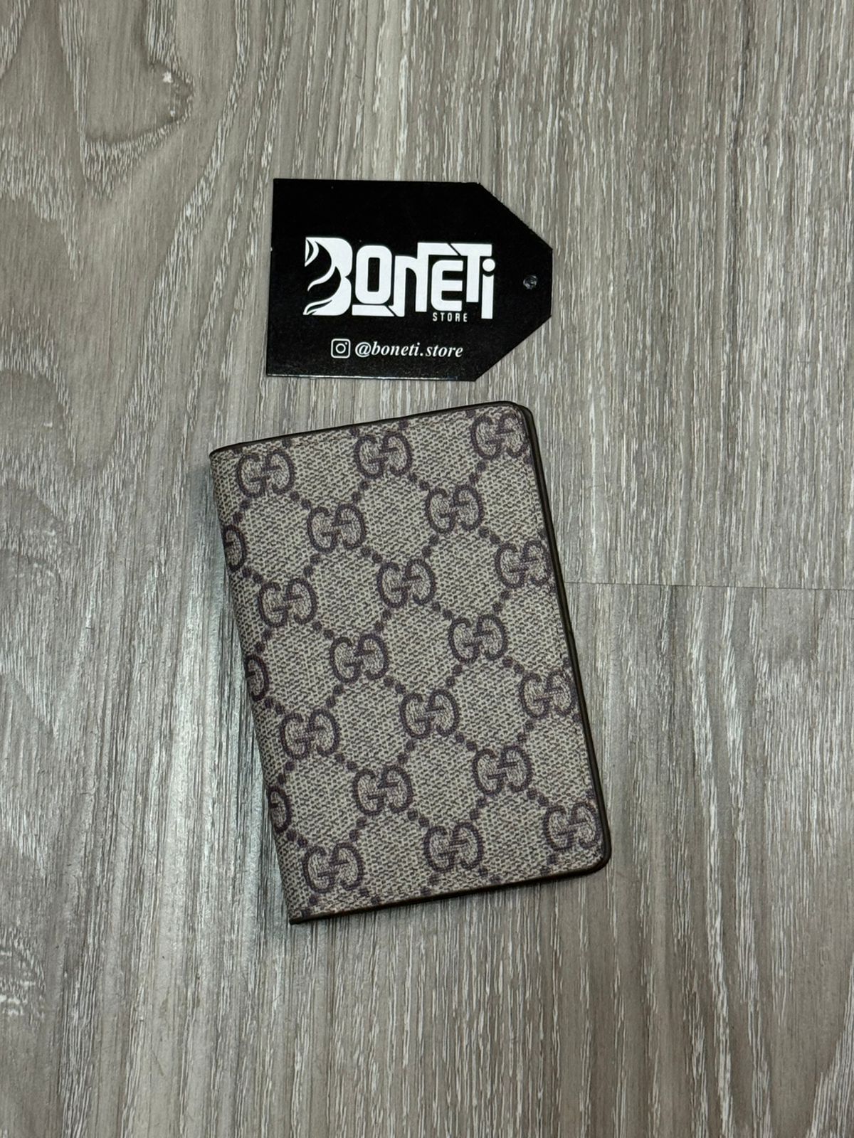 PORTA CARTÃO GC VINTAGE - CAQUI