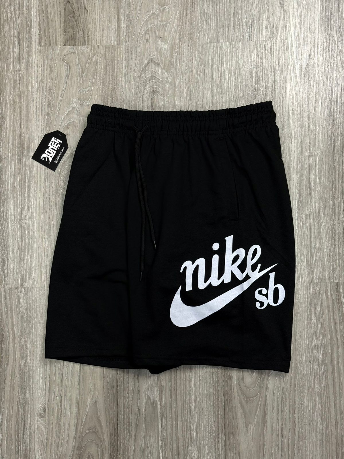 SHORTS MOLETOM NK ESSENTIAL SUNDAY - PRETO