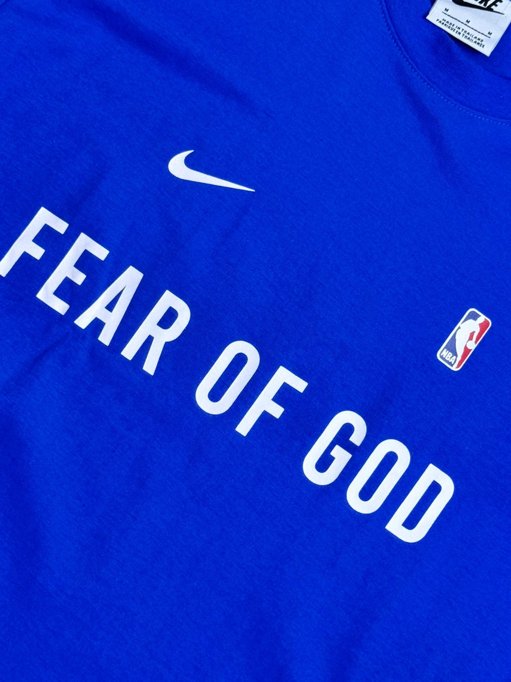 CAMISETA NK NEW NBA FEAR OF GOD - AZUL ROYAL