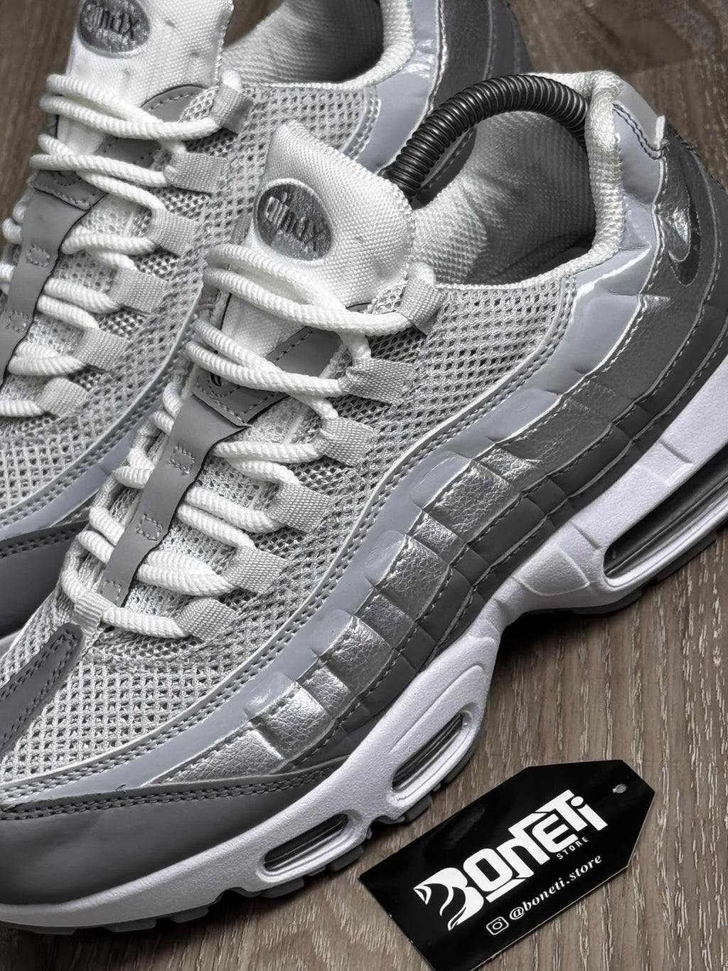 TÊNIS NK AIR MAX 95 - PARTICLE GREY