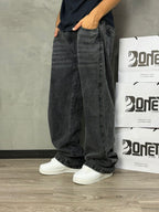 CALÇA JEANS RETA ESTONADA DENIM&CO - 3029