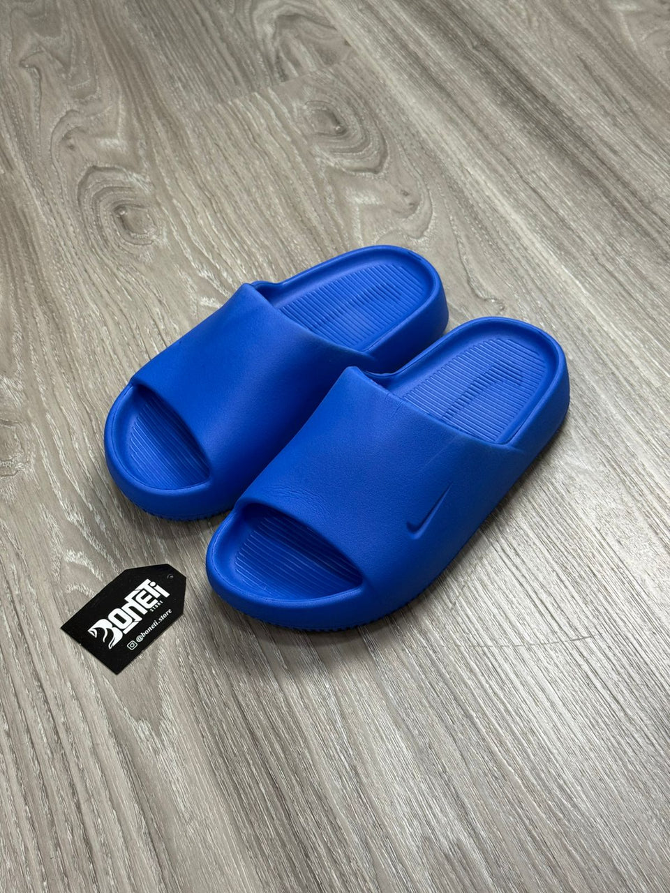 CHINELO SLIDE NK CALM - AZUL