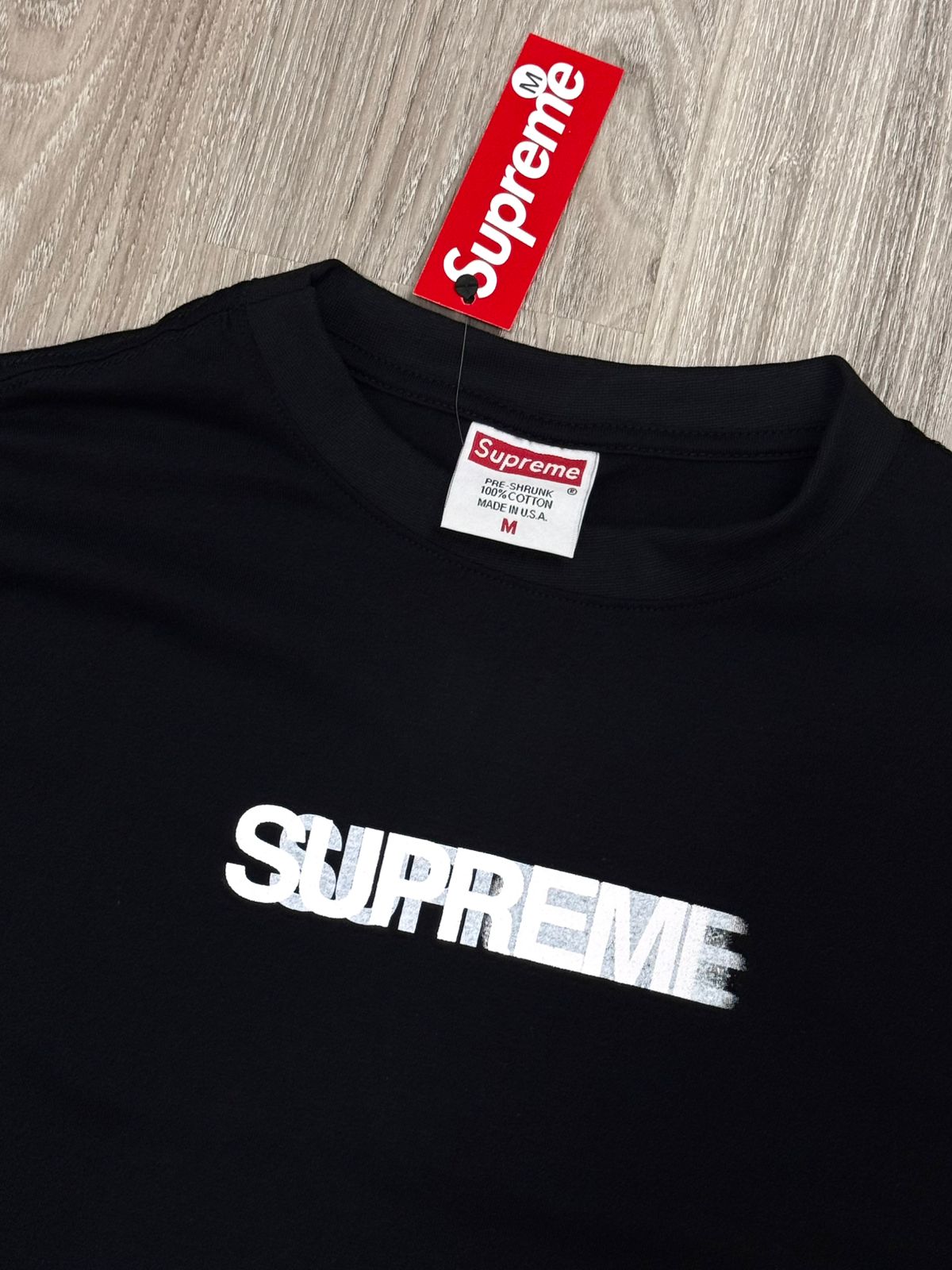 CAMISETA SUP MOTION LOGO - PRETA