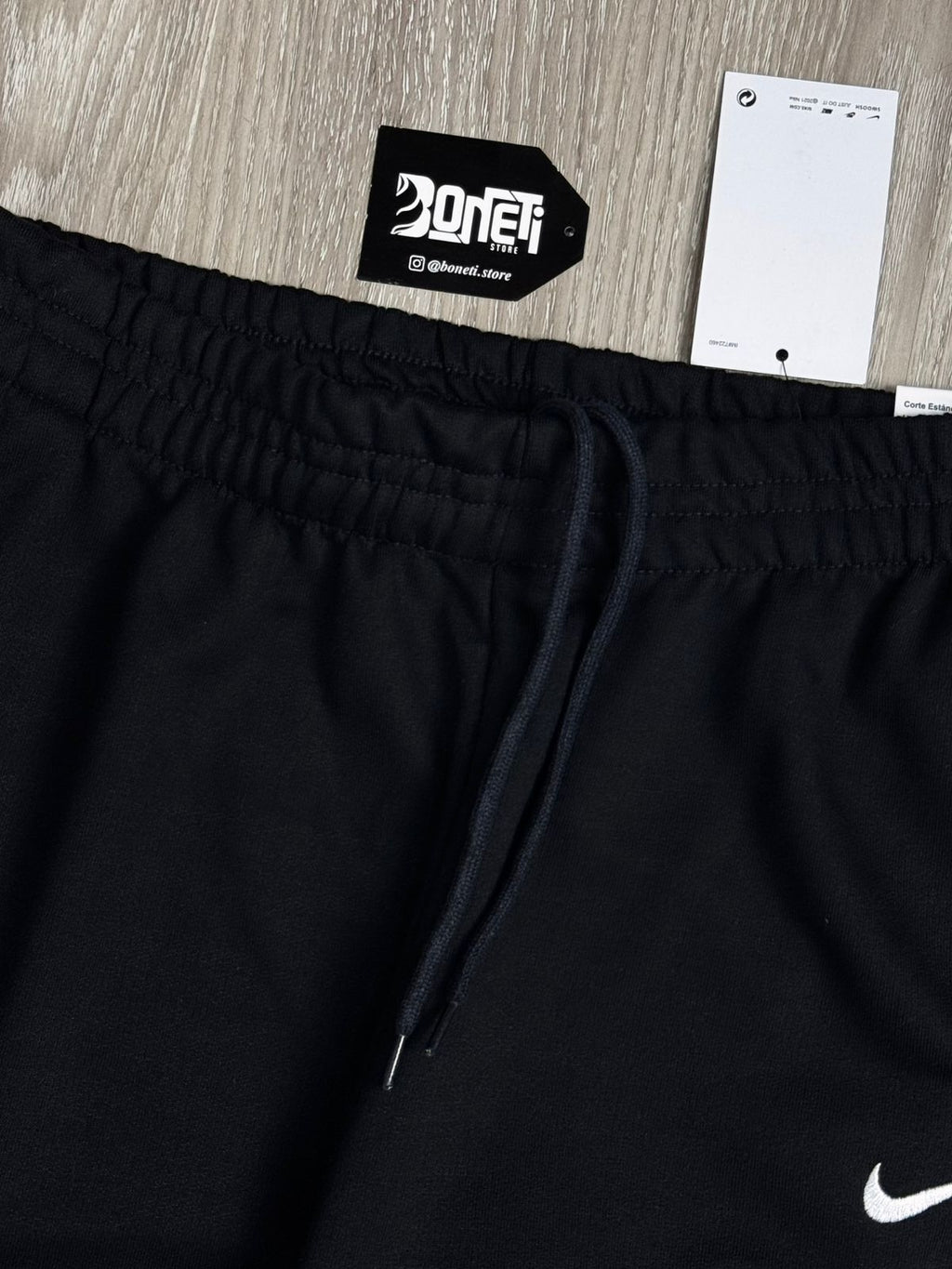 CALÇA MOLETOM NK SPORTSWEAR RETA - PRETA