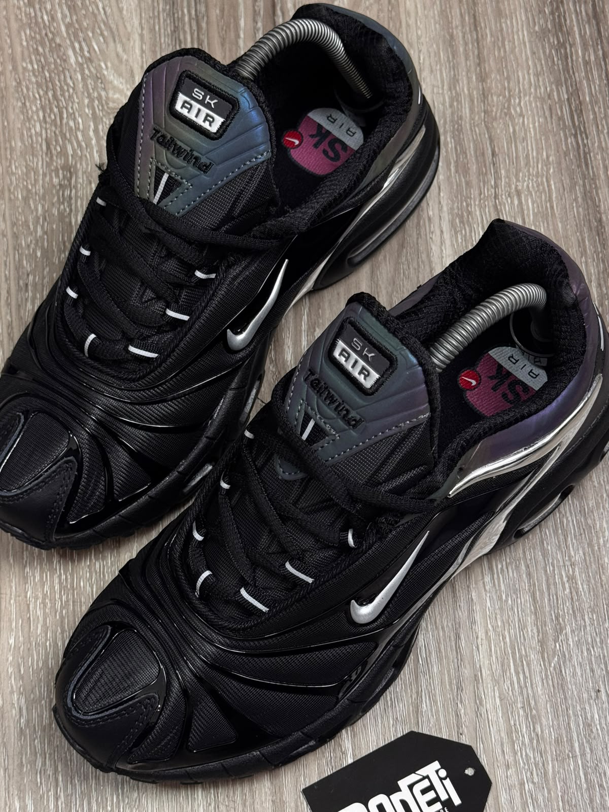 TÊNIS NK AIR MAX TAILWIND X SKEPTA - ALL BLACK