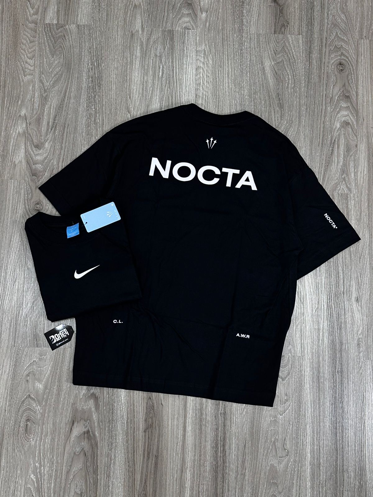 CAMISETA OVERSIZED NK X NOCTA ALWAYS - PRETO