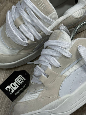 TÊNIS PM 180 - BRANCO E BEGE