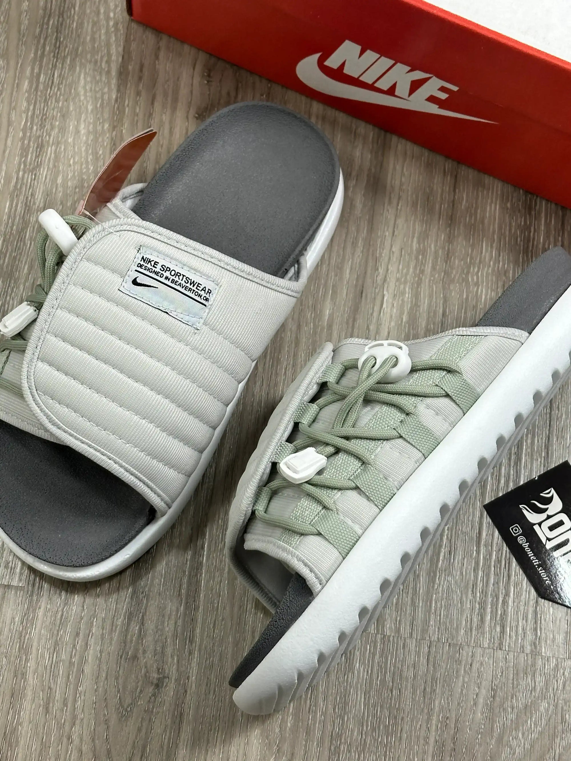 CHINELO SLIDE NK ASUNA 2.0 - CINZA