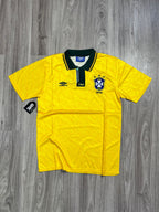CAMISA RETRÔ BR 1992 - AMARELA