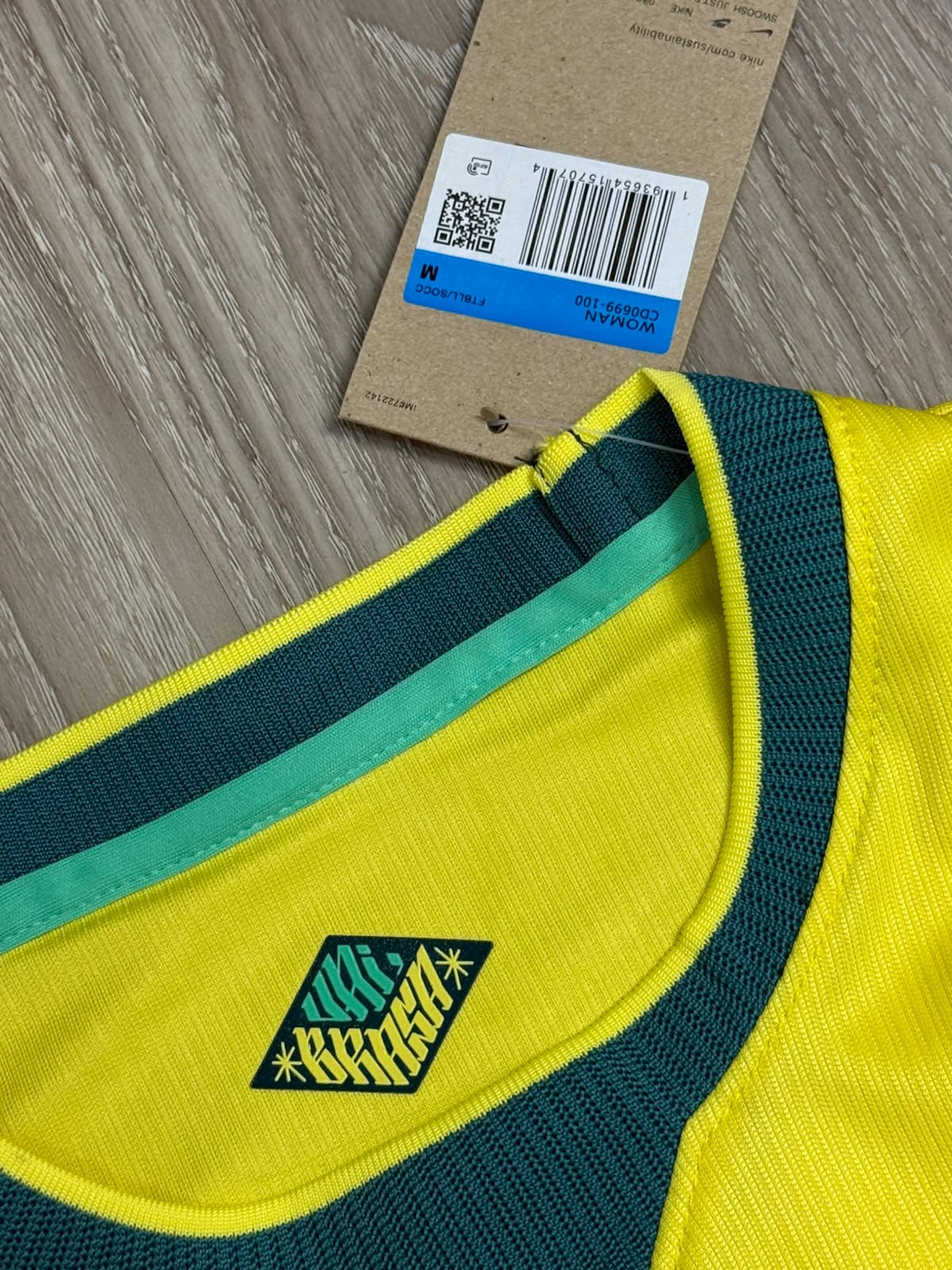 CAMISA SELEÇÃO FEMININA BR TORCEDOR 2026 - AMARELA