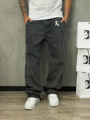 CALÇA JEANS RETA ESTONADA - CARBON.CO