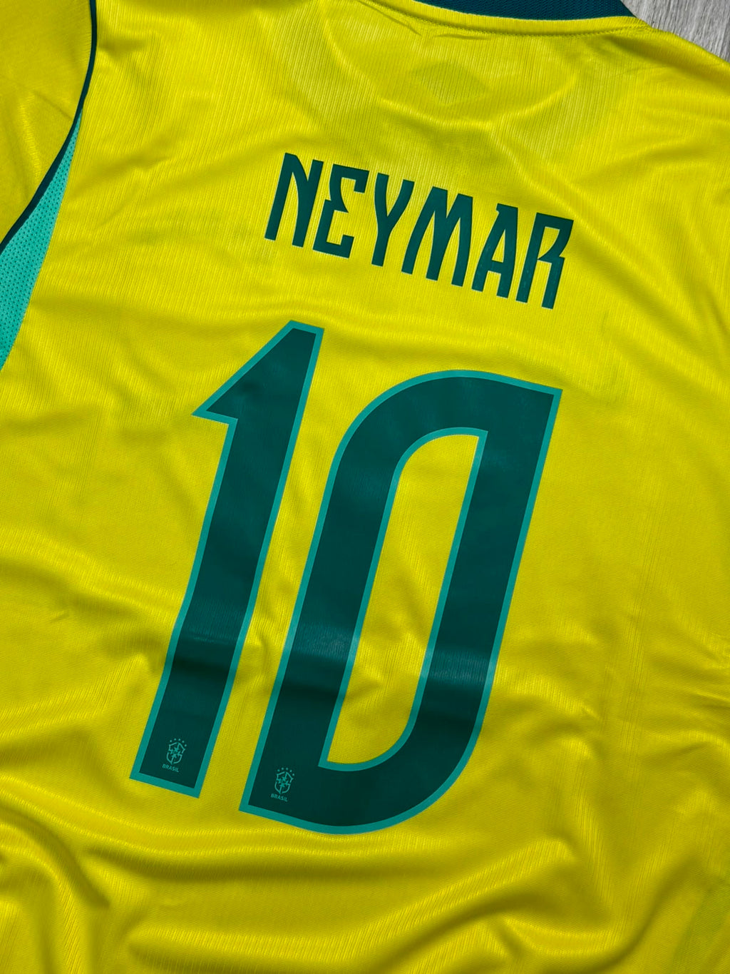 CAMISA SELEÇÃO BR TORCEDOR NEY 2026 - AMARELA