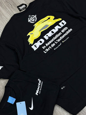CAMISETA OVERSIZED NK X NOCTA ROAD - PRETO