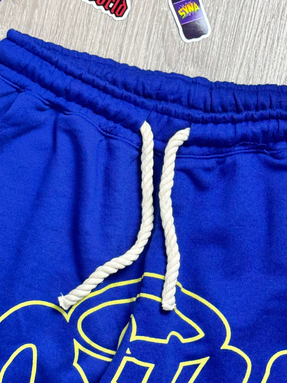 CONJUNTO SYNA WORLD SUMMER - AZUL/AMARELO